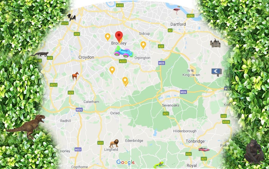 bouncy castle hire delivery areas